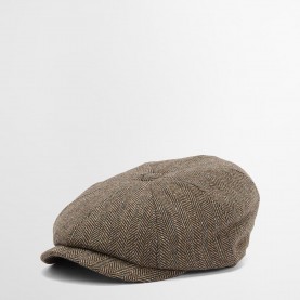 Детска шапка Barbour Fyne Tweed Baker Boy Cap - Brown детска,шапка,всички,шапки,мъжки,шапки,и,ръкавици,barbour,fyne,tweed,baker,boy,cap,brown