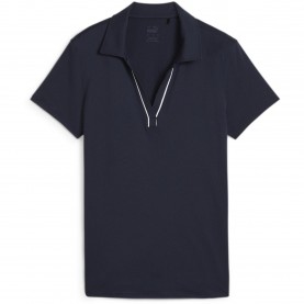 Дамска блуза с яка Puma Womens Cloudspun Piped Short Sleeve Performance Polo Shirt - Deep Navy дамска,блуза,с,яка,puma,women,s,cloudspun,piped,short,sleeve,performance,polo,shirt,deep,navy
