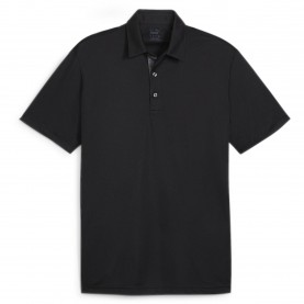 Мъжка блуза с яка Puma Pure Solid Polo Shirt Mens - Black мъжка,блуза,с,яка,мъжки,потници,мъжки,блузи,с,яка,puma,pure,solid,polo,shirt,mens,black