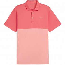 Мъжка блуза с яка Puma Pure 2.0 Colorblock Polo Shirt Mens - Peach/Pink мъжка,блуза,с,яка,мъжки,блузи,с,яка,мъжки,потници,puma,pure,2,0,colorblock,polo,shirt,mens,peach,pink