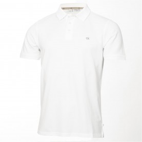 блуза,с,яка,мъжки,горнища,за,голф,облекла,за,голф,calvin,klein,golf,polo,shirt,white