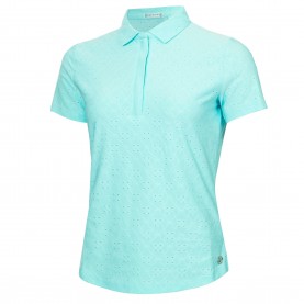 Дамска блуза с яка Calvin Klein Golf Womens Short-Sleeve Performance Polo Shirt - Aqua дамска,блуза,с,яка,calvin,klein,golf,women,s,short,sleeve,performance,polo,shirt,aqua