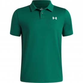 Блуза с яка Under Armour Kids Short Sleeve Performance Polo Shirt - Campus Ivy/Whit блуза,с,яка,детски,блузи,с,яка,детски,горнища,за,голф,детски,облекла,за,голф,under,armour,kids,short,sleeve,performance,polo,shirt,campus,ivy,whit
