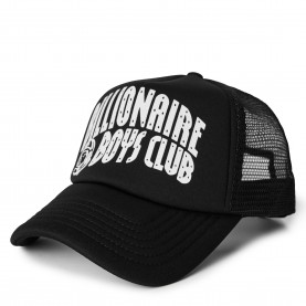 Шапка Billionaire Boys Club Arch Logo Trucker Cap - Black/Black шапка,всички,шапки,мъжки,шапки,и,ръкавици,billionaire,boys,club,arch,logo,trucker,cap,black,black