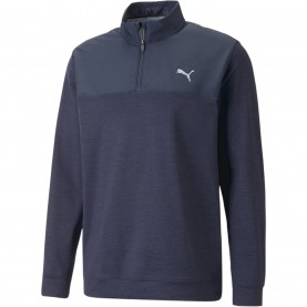 разпродажба,puma,мъжки,пуловери,облекла,за,голф,всички,облекла,за,голф,puma,cloudspun,quarter,zip,mens,navy