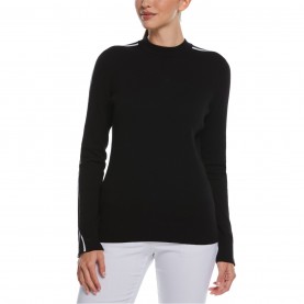 пуловер,дамски,плетени,дрехи,облекла,за,голф,callaway,mock,jumper,ld99,black