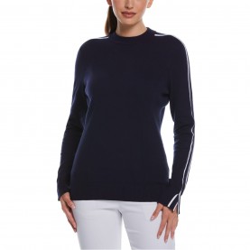 Пуловер Callaway Women's Crew Neck Jumper - Peacoat пуловер,дамски,плетени,дрехи,облекла,за,голф,callaway,women's,crew,neck,jumper,peacoat