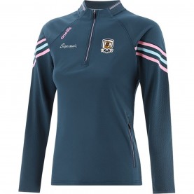 дамско,горнище,с,цип,дамски,плетени,дрехи,oneills,galway,weston,half,zip,brushed,top,ladies,teal,candy,mint