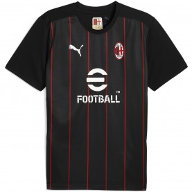 Puma AC Milan Prematch Shirt Adults - Black/Red футболни,фланелки,италия,серия,а,разпродажба,puma,облекла,с,футболна,тема,всичко,за,футбола,на,разпродажба,puma,ac,milan,prematch,shirt,adults,black,red