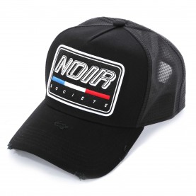 Шапка Societe Noir Mens Paris Mesh Trucker Cap - Black/White шапка,всички,шапки,мъжки,шапки,и,ръкавици,societe,noir,men,s,paris,mesh,trucker,cap,black,white