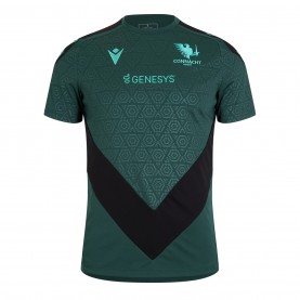 мъжки,тениски,ръгби,облекла,ръгби,фланелки,macron,connacht,training,shirt,2024,2025,adults,dark,green