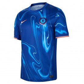 Футболна фланелка Nike Chelsea Home Shirt 2024 2025 Adults - Blue футболна,фланелка,футболни,фланелки,мъжки,тениски,мъжки,потници,мъжки,блузи,с,яка,футбол,туризъм,nike,chelsea,home,shirt,2024,2025,adults,blue