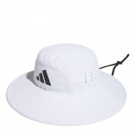 Шапка Adidas Adidas Wide Brim Hat Sn63 - White шапка,всички,шапки,плажни,шапки,разпродажба,adidas,облекла,за,голф,всички,облекла,за,голф,голф,шапки,и,козирки,adidas,adidas,wide,brim,hat,sn63,white