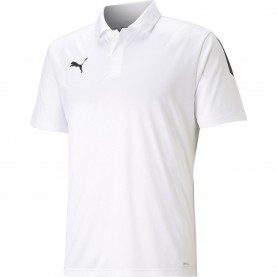Мъжка блуза с яка Puma Teamliga Sideline Polo Shirt Mens - White/Black мъжка,блуза,с,яка,мъжки,тениски,мъжки,блузи,с,яка,мъжки,потници,футбол,футболни,горнища,puma,teamliga,sideline,polo,shirt,mens,white,black