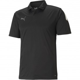 Мъжка блуза с яка Puma Teamliga Sideline Polo Shirt Mens - Black/White мъжка,блуза,с,яка,мъжки,тениски,мъжки,блузи,с,яка,мъжки,потници,футбол,футболни,горнища,puma,teamliga,sideline,polo,shirt,mens,black,white