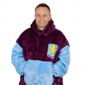 Суичър Team Football Officially Licensed Sherpa Fleece Hoodie for Adults - Aston Villa FC суичър,английската,висша,лига,дамски,пижами,мъжки,пижами,team,football,officially,licensed,sherpa,fleece,hoodie,for,adults,aston,villa,fc
