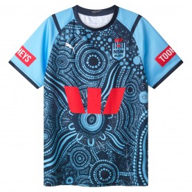 мъжки,тениски,ръгби,облекла,ръгби,фланелки,puma,new,south,wales,blues,indigenous,shirt,2024,adults,blue