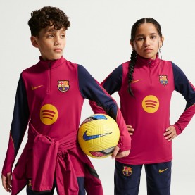 Nike FC Barcelona Training Drill Top 2026/27 Juniors - Red/Blue футболни,фланелки,испания,ла,лига,футбол,nike,fc,barcelona,training,drill,top,2026,27,juniors,red,blue