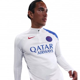 Nike PSG Strike Drill Top 2025 2026 Mens - White/Blue футболни,фланелки,франция,лига,1,футболни,горнища,всички,футболни,облекла,nike,psg,strike,drill,top,2025,2026,mens,white,blue