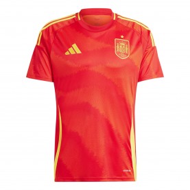 Футболна фланелка adidas Spain Home Shirt 2024 Adults - Red футболна,фланелка,футболни,фланелки,национални,отбори,английската,висша,лига,футбол,adidas,spain,home,shirt,2024,adults,red