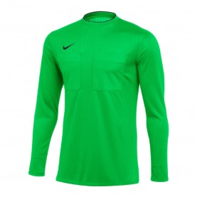 Nike Mens Long-Sleeve Dri-FIT Crew-Neck Referee Shirt - Green мъжки,блузи,с,яка,мъжки,тениски,мъжки,потници,футбол,nike,men,s,long,sleeve,dri,fit,crew,neck,referee,shirt,green