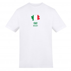 AWD Adults Printed Italy Rugby Fan Tee - Italy Flag ръгби,фланелки,awd,adults,printed,italy,rugby,fan,tee,italy,flag