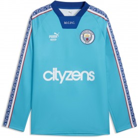 Мъжка фланелка Puma Manchester City King Jersey Mens - Blue/White мъжка,фланелка,футболни,фланелки,мъжки,блузи,с,яка,мъжки,тениски,мъжки,потници,футболни,горнища,puma,manchester,city,king,jersey,mens,blue,white