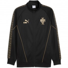 Мъжко яке Puma Portugal Eusebio Jacket 2025 Mens - Black мъжко,яке,футболни,фланелки,национални,отбори,футбол,футболни,анцузи,puma,portugal,eusebio,jacket,2025,mens,black