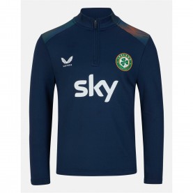 Castore Ireland Pre Match Midlayer Top Senior - Navy футболни,фланелки,мъжки,блузи,с,яка,мъжки,тениски,мъжки,потници,футбол,castore,ireland,pre,match,midlayer,top,senior,navy