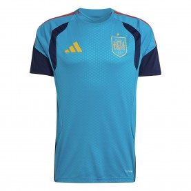 adidas Spain World Cup Training Shirt 2026 Mens - Blue/White футболни,фланелки,национални,отбори,футбол,adidas,spain,world,cup,training,shirt,2026,mens,blue,white