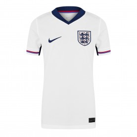 Юношеска футболна фланелка Nike England Home Shirt 2024 Juniors - White юношеска,футболна,фланелка,детски,футболни,фланелки,футболни,фланелки,национални,отбори,футбол,nike,england,home,shirt,2024,juniors,white