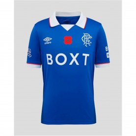 Юношеска футболна фланелка Umbro Rangers Home Shirt 25/26 Juniors - Blue/White юношеска,футболна,фланелка,футболни,фланелки,oldham,athletic,stoke,city,sunderland,република,ирландия,футболни,фланелки,southampton,фланелки,от,различни,кл