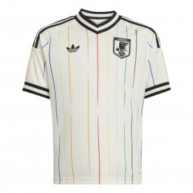 Юношеска футболна фланелка adidas Japan World Cup ™ 2026 Junior Away Shirt - White/Black юношеска,футболна,фланелка,футболни,фланелки,национални,отбори,футбол,adidas,japan,world,cup,2026,junior,away,shirt,white,black