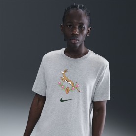 тениска,ръгби,облекла,ръгби,фланелки,nike,springboks,t,shirt,adults,grey,heather