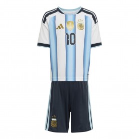 adidas Argentina Home Minikit World Cup Messi 2026 Infants - White/Blue футболни,фланелки,национални,отбори,футбол,adidas,argentina,home,minikit,world,cup,messi,2026,infants,white,blue