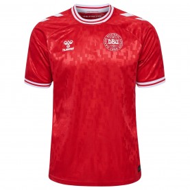 футболна,фланелка,всичко,за,футбола,на,разпродажба,hummel,denmark,home,shirt,2024,adults,red