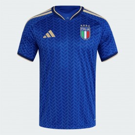 Мъжка футболна фланелка Adidas Italy Home Shirt World Cup 2026 Mens - Blue/White мъжка,футболна,фланелка,коледни,подаръци,за,футболните,фенове,футболни,фланелки,oldham,athletic,stoke,city,sunderland,национални,отбори,аржентина,футболни,