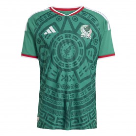 Мъжка футболна фланелка adidas Mexico Authentic Home Shirt World Cup 2026 Mens - Green/White мъжка,футболна,фланелка,футболни,фланелки,футбол,adidas,mexico,authentic,home,shirt,world,cup,2026,mens,green,white