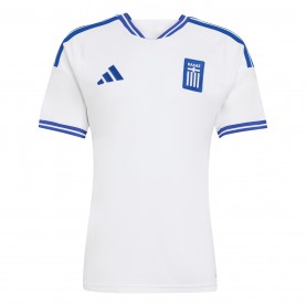 Мъжка футболна фланелка Adidas Mens Greece Home Shirt 2026 - White/Blue мъжка,футболна,фланелка,футболни,фланелки,национални,отбори,аржентина,футболни,фланелки,колумбия,футболни,фланелки,финдландия,футболни,фланелки,холандия,фу