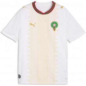 футболна,фланелка,футболни,фланелки,национални,отбори,детски,футболни,фланелки,детски,облекла,puma,kids,morocco,away,shirt,world,cup,2026,white,gold