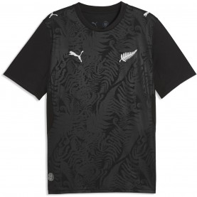футболна,фланелка,футболни,фланелки,национални,отбори,puma,mens,new,zealand,home,shirt,world,cup,2026,black,silver