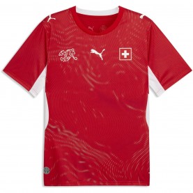 Футболна фланелка Puma Switzerland Home Shirt Adults - Red/White футболна,фланелка,коледни,подаръци,за,него,коледни,подаръци,за,деца,всички,коледни,подаръци,футболни,фланелки,oldham,athletic,stoke,city,sunderland,национа