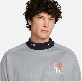 Вратарско горнище Nike Mens Nike Chelsea Special Edition Goalkeeper Shirt 25/26 - Grey/Orange вратарско,горнище,футболни,фланелки,английската,висша,лига,chelsea,вратарски,ръкавици,и,облекло,футболни,горнища,nike,mens,nike,chelsea,special,edition,goa