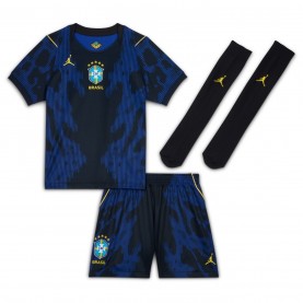 Nike Infant Brazil Away Minikit World Cup 2026 - Blue/White футболни,фланелки,национални,отбори,аржентина,футболни,фланелки,бразилия,футболни,фланелки,колумбия,футболни,фланелки,финдландия,футболни,фланелки,холандия