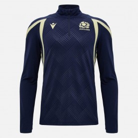 Macron SRU 1/4 Zip Sn71 - Navy мъжки,потници,мъжки,блузи,с,яка,ръгби,ръгби,фланелки,macron,sru,1,4,zip,sn71,navy