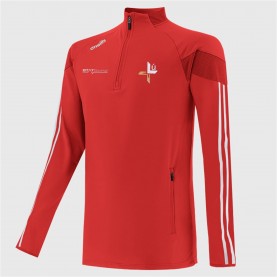 горнище,с,цип,oneills,louth,gaa,tour,senior,half,zip,top,red,white