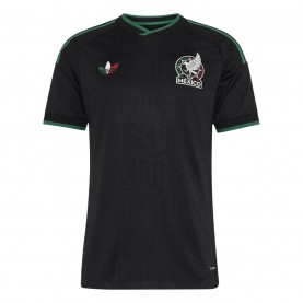 Мъжка футболна фланелка Adidas Mens Mexico Authentic Third Shirt World Cup ™ 2026 - Black/Black мъжка,футболна,фланелка,футболни,фланелки,oldham,athletic,stoke,city,sunderland,национални,отбори,аржентина,футболни,фланелки,колумбия,футболни,фланелки,фи