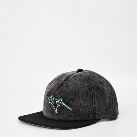 шапка,всички,шапки,плажни,шапки,мъжки,шапки,и,ръкавици,vans,skate,v,thorn,unstructured,black,flat,peak,cap,unisex,adults,black