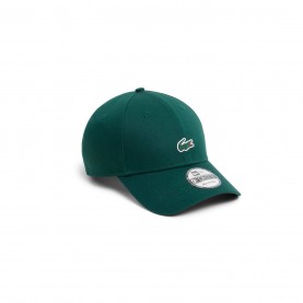 Шапка Lacoste x New Era 9FORTY Croc Logo Cap - Green 59X шапка,всички,шапки,lacoste,x,new,era,9forty,croc,logo,cap,green,59x