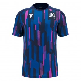 ръгби,облекла,ръгби,фланелки,macron,scotland,rugby,pre,match,shirt,2025,adults,navy,purple